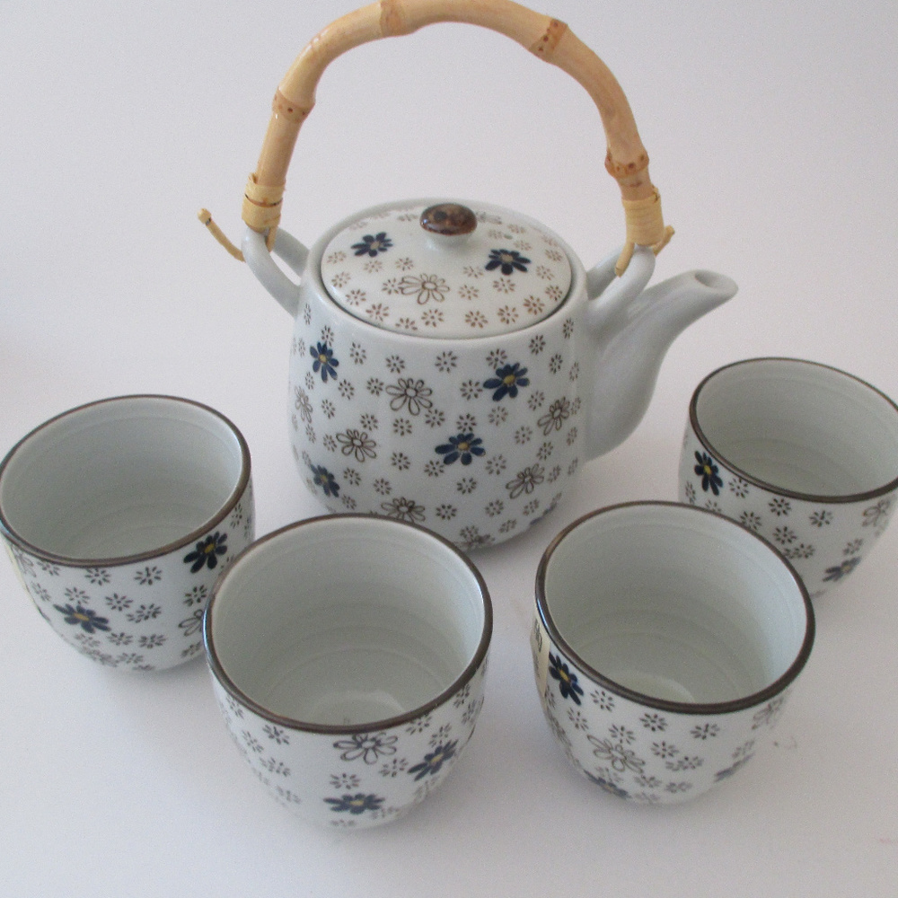 NIB JAPANESE STYLE TEA SET